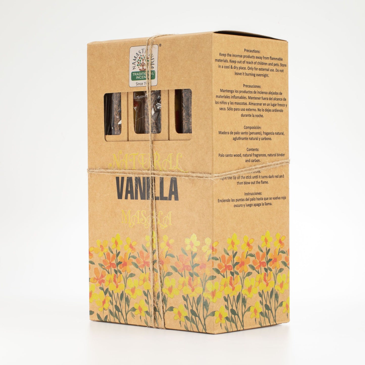 Encens Masala Botanique Vanille - Artisanal Inde – photo 6