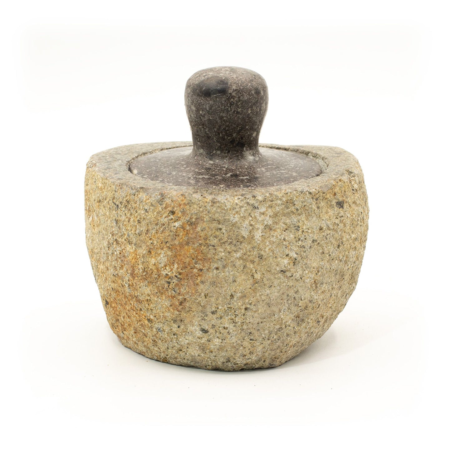 Pot Riverstone Naturel Ancrage — Couvercle 12×8cm – photo 3