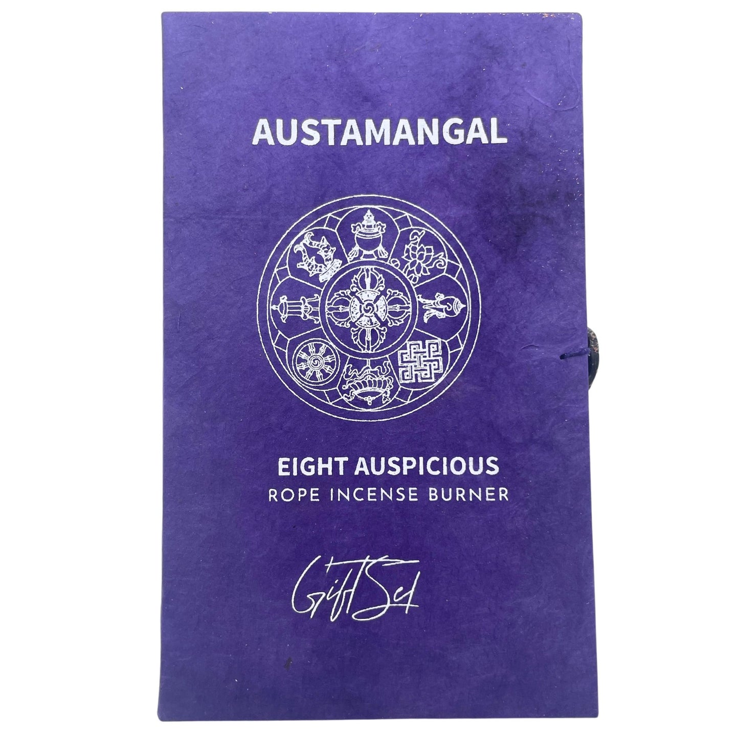 Encens Corde Astamangal & Porte-Encens Argenté - Set – photo 3