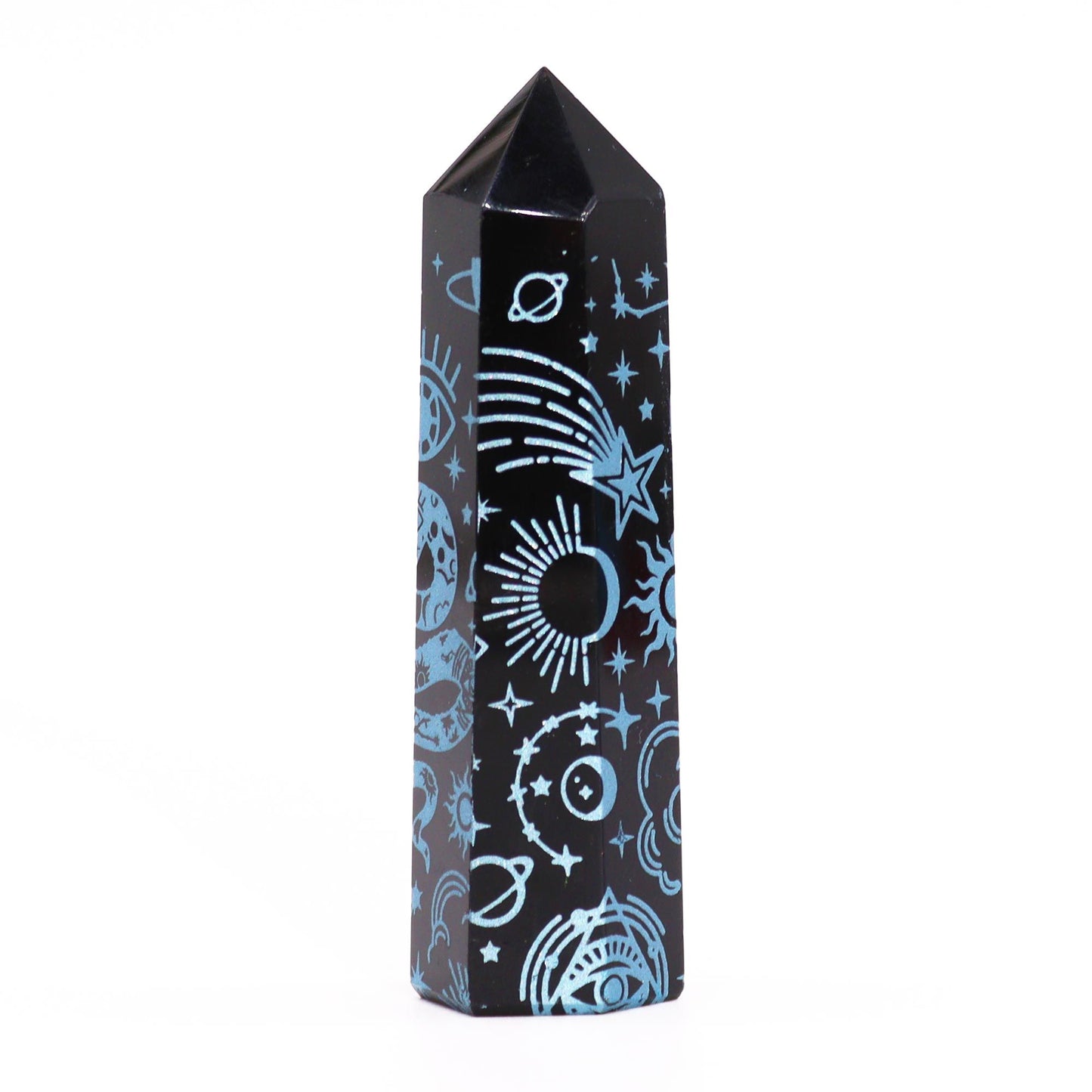 Pointe d'Obsidienne Noire - Mystic Story - sky blue - photo 6