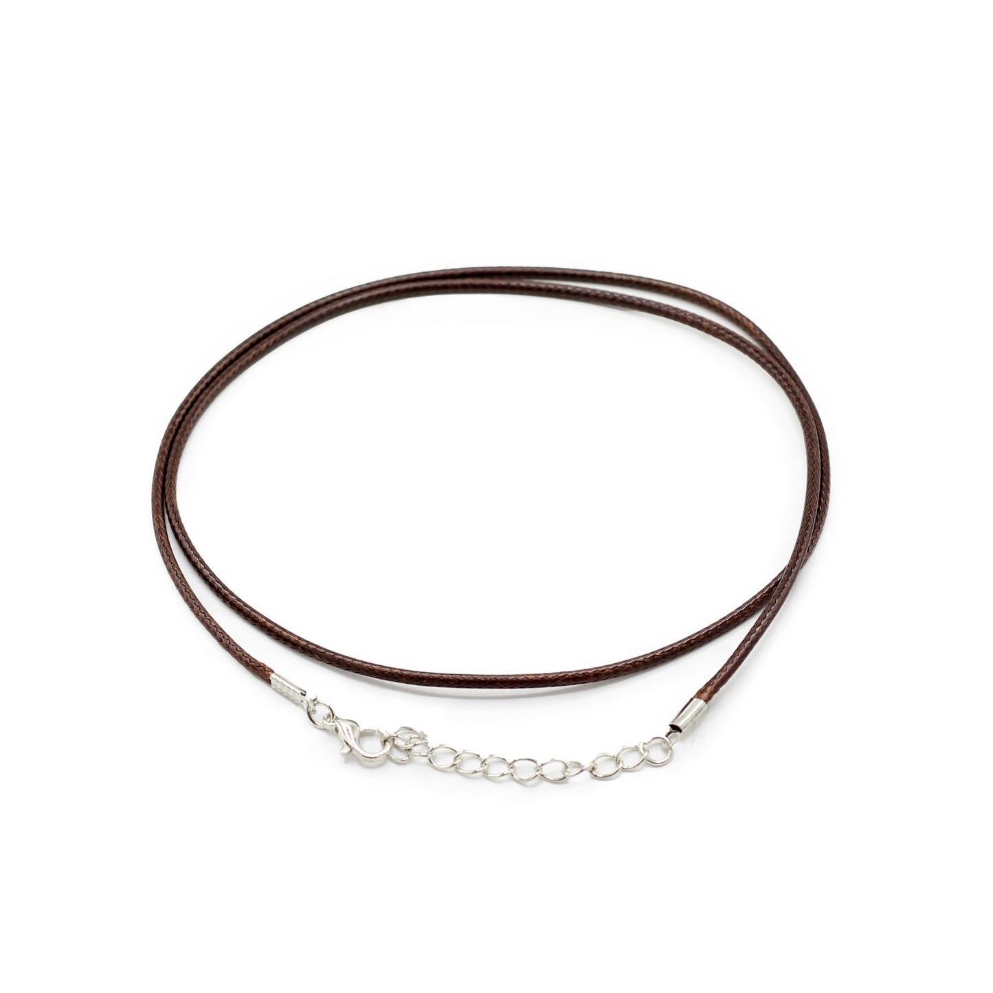 Packs Waxed Pendant Cords - 2mm x 55cm - Assorted - Dark Brown 112