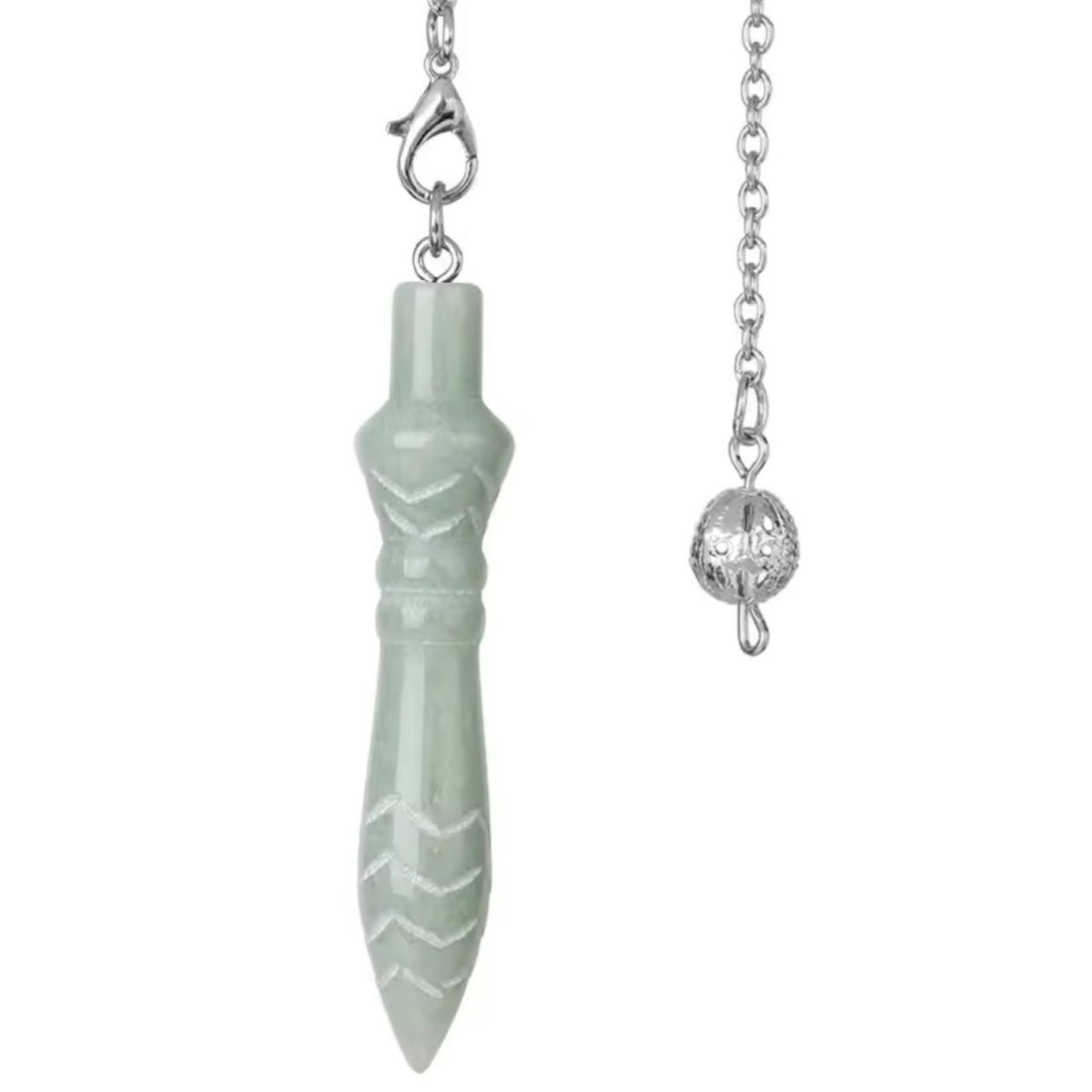 Pendule égyptien en aventurine verte — signes et synchronicités