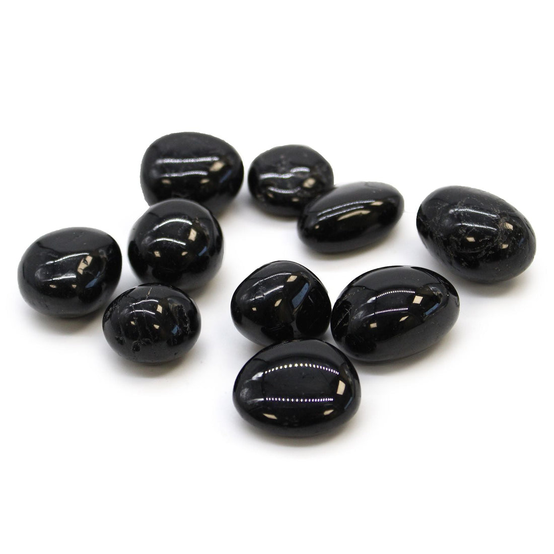 Tourmaline noire en pierre roulée — protection et ancrage