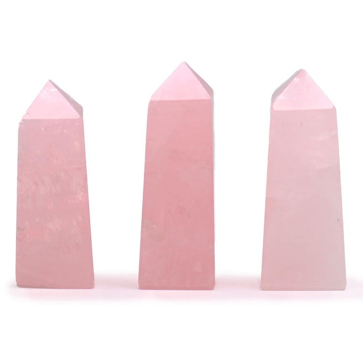 Obélisque en Quartz Rose (5 cm)