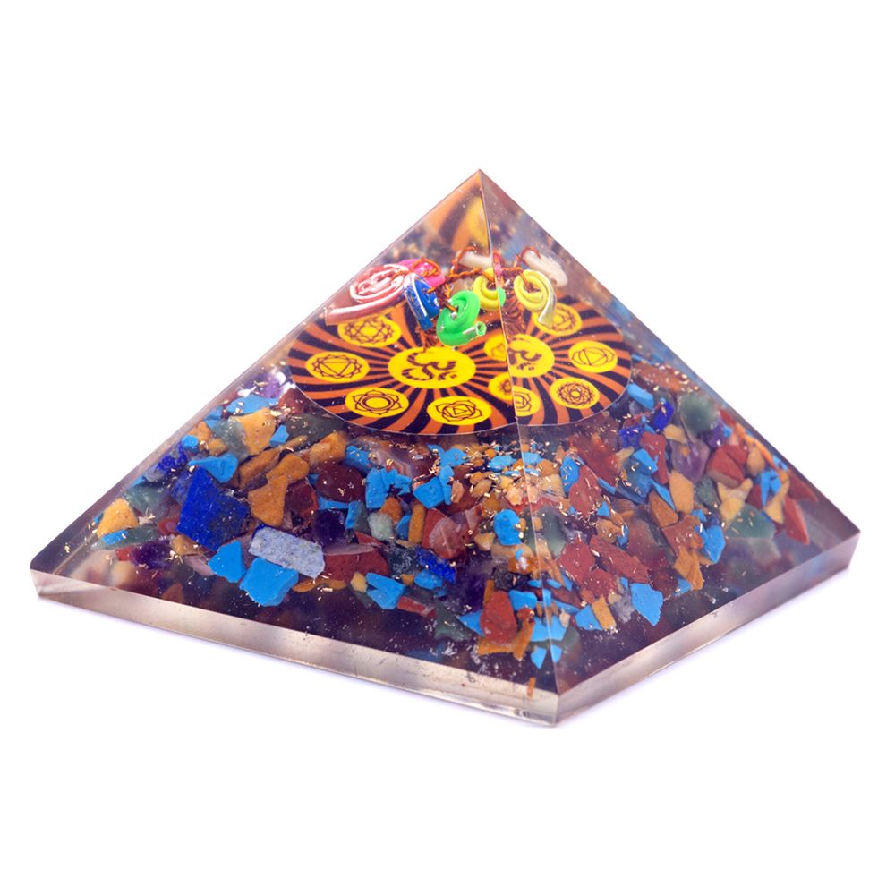 Pyramide d'orgonite — protection de la maison contre les ondes électromagnétiques