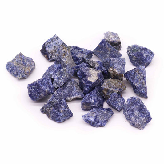 Sodalite brute — pierre de la communication et de la clarté