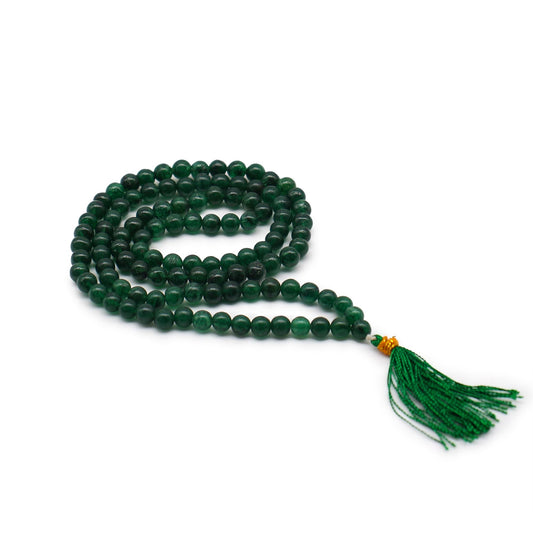 Mala Jade 108 Perles - Équilibre & Méditation