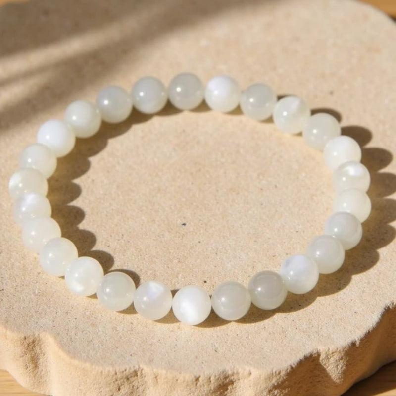 Bracelet Fertilité en Pierre de Lune - Tatum Cristal