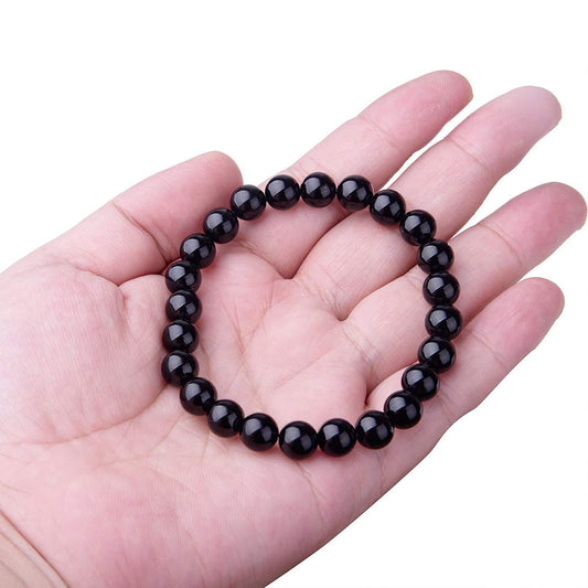 Bracelet Onyx noir - Tatum Cristal