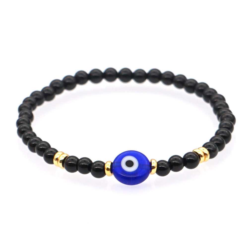 Bracelet en pierre naturelle, protection, mauvais œil - Tatum Cristal