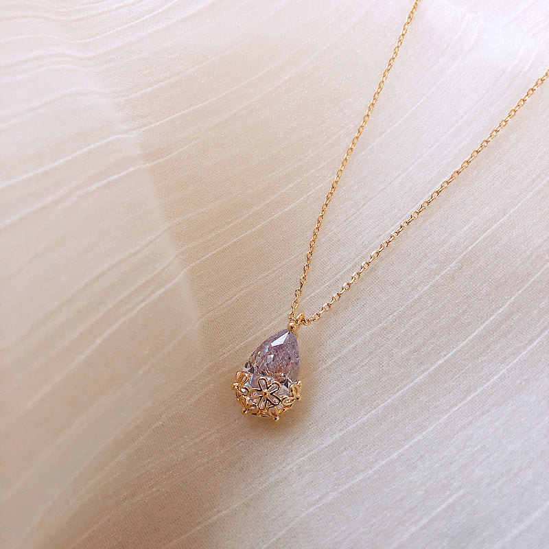 Pendentif acier inoxydable - Tatum Cristal