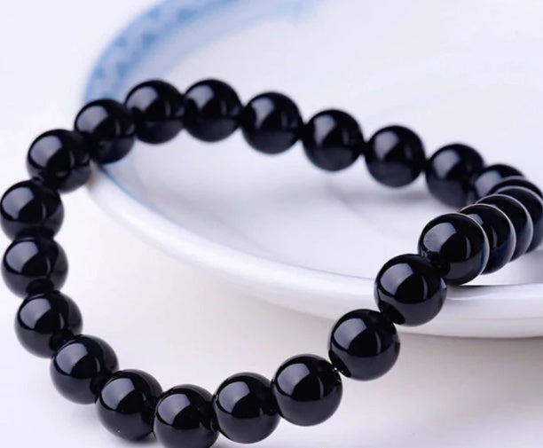 Bracelet Onyx noir - Tatum Cristal