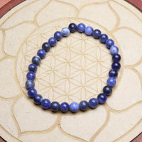 Bracelet en Sodalite - Communication et Sérénité 6mm