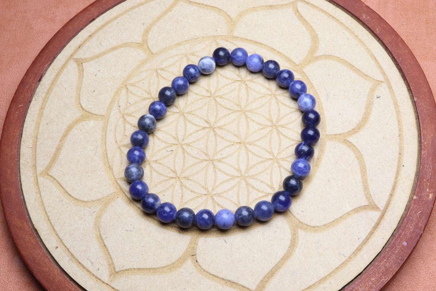 Bracelet en Sodalite - Communication et Sérénité 6mm