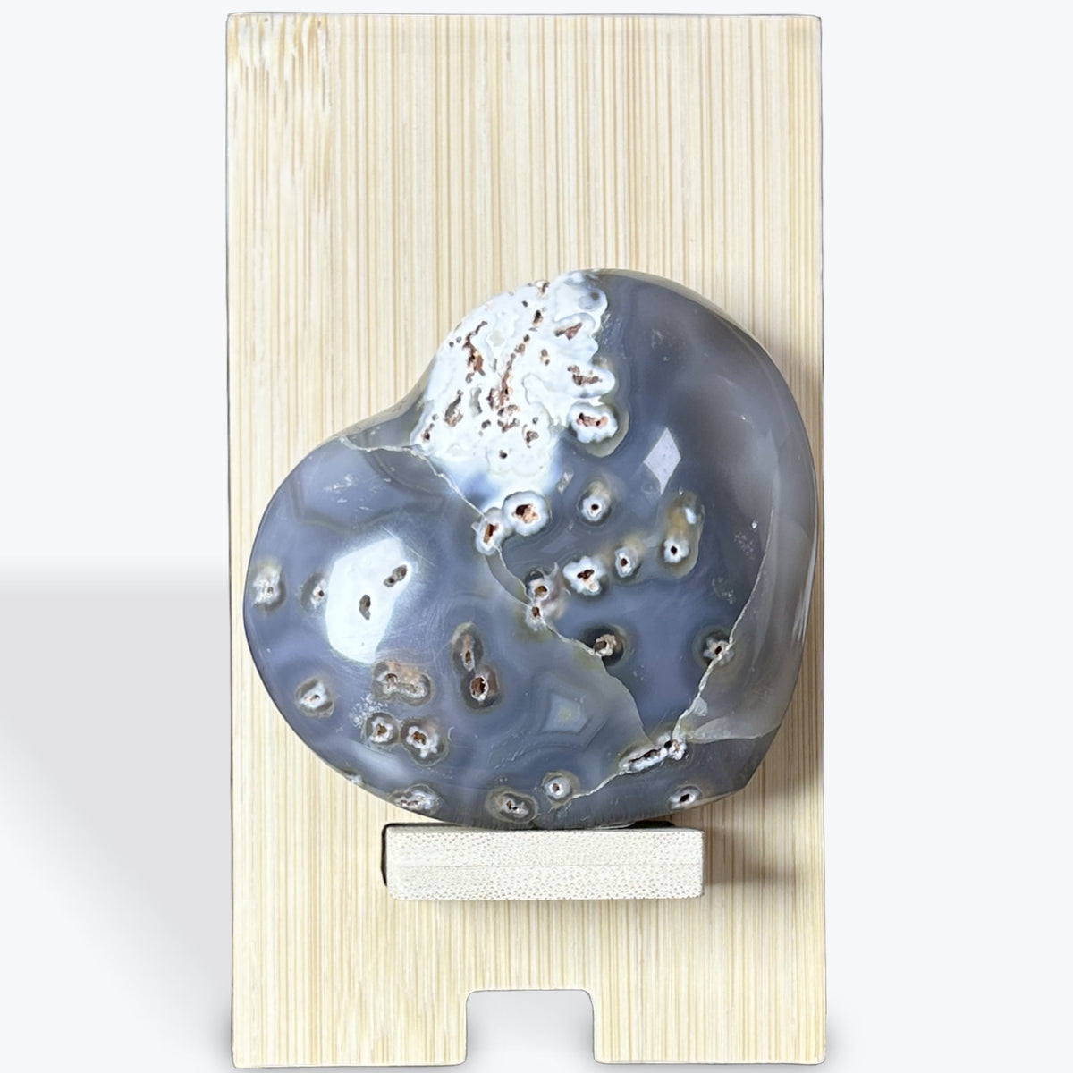 Coeur en Agate naturel – photo 2