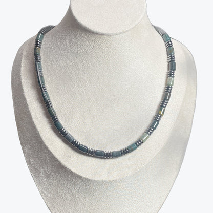 Collier Tube 6mm / fermoir acier inoxydable