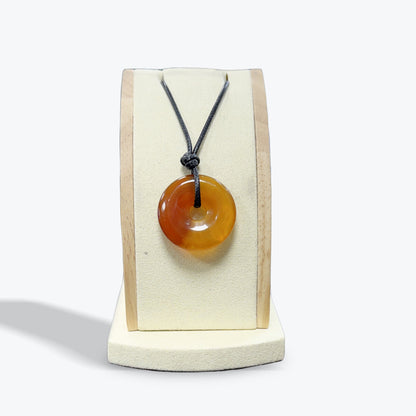 Pendentif Cornaline Donut