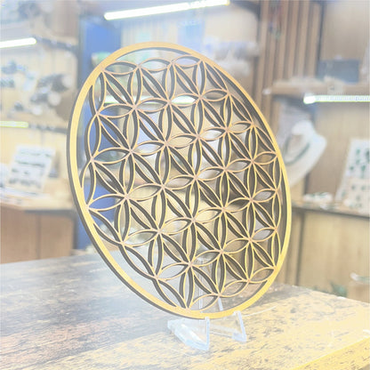 Fleur de vie 14 cm en bois - 2