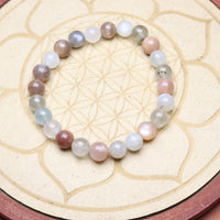 Bracelet en Pierre de Lune - Fertilité et Créativité 8mm