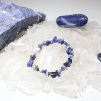 Bracelet en Sodalite - Communication et Sérénité - photo 2