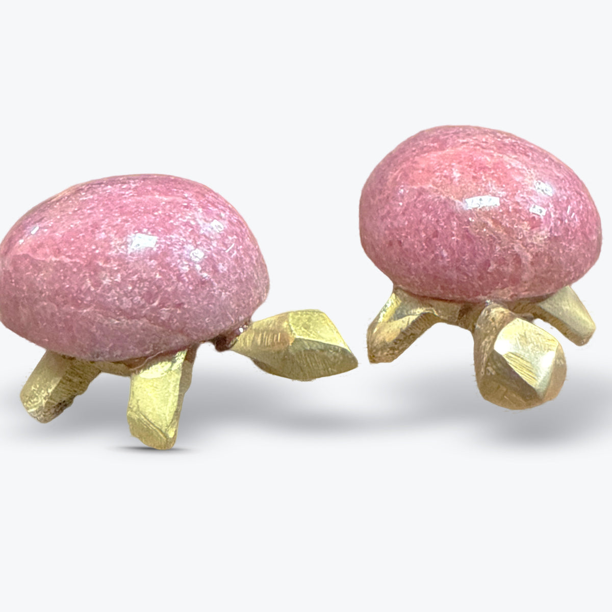 Tortue Décorative en Pierre Naturelle de Madagascar – Carapace en Pierre Polie | 15gr - 3x2cm