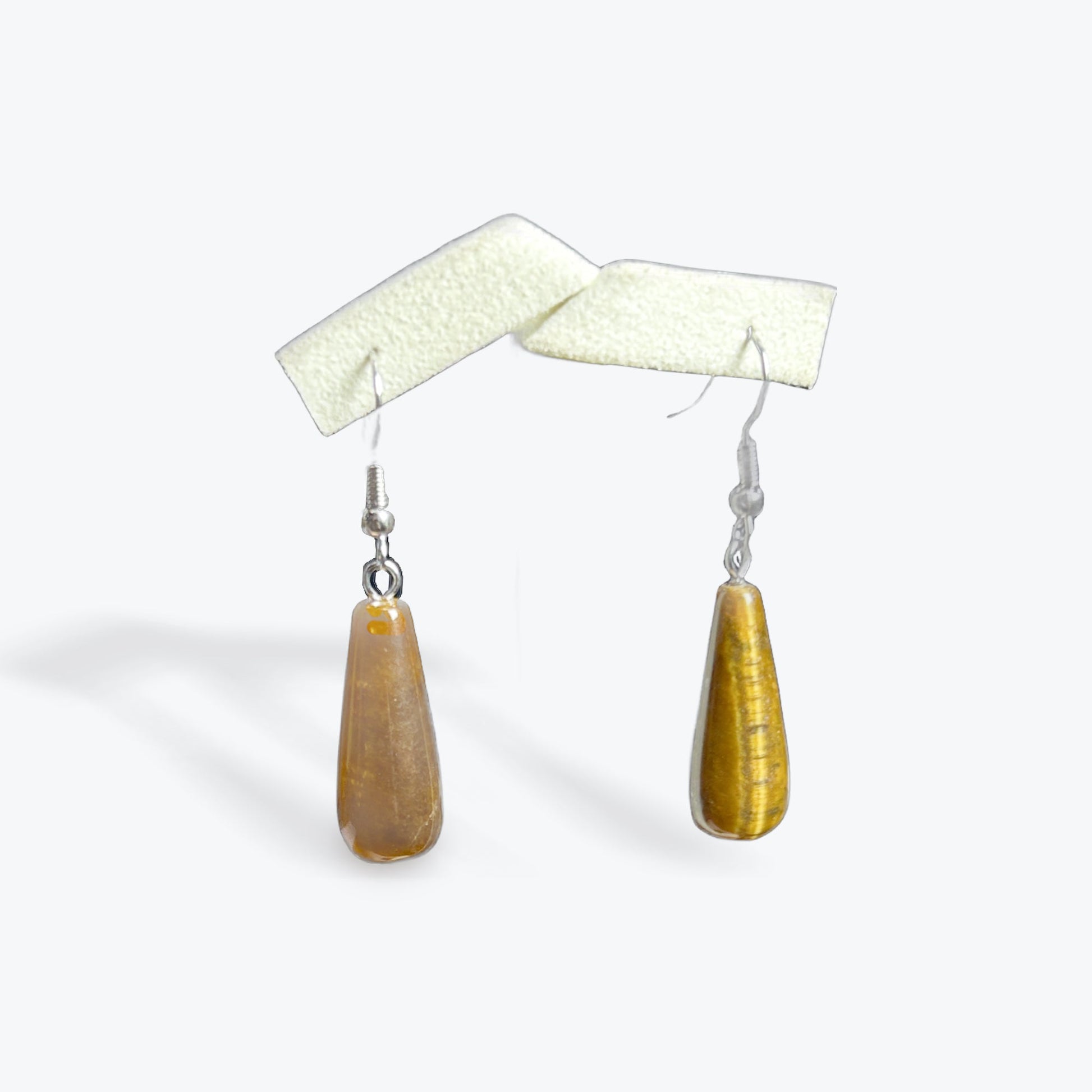 Boucles D'oreilles Oeil De Tigre goutte