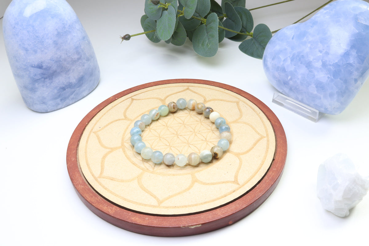 Bracelet Calcite bleu