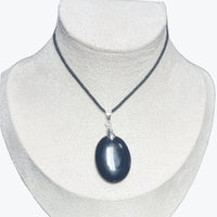 Pendentif onyx ovale