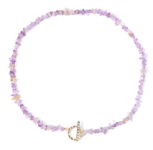 Collier Bohème Chips Pierres Naturelles — 45 cm - 2
