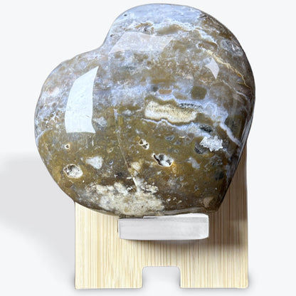 Coeur en Agate naturel – photo 4