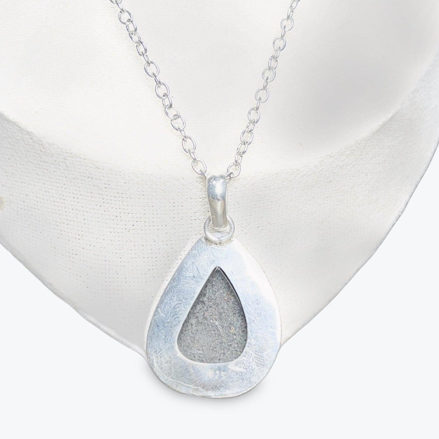 Pendentif Opale Noir en argent 925