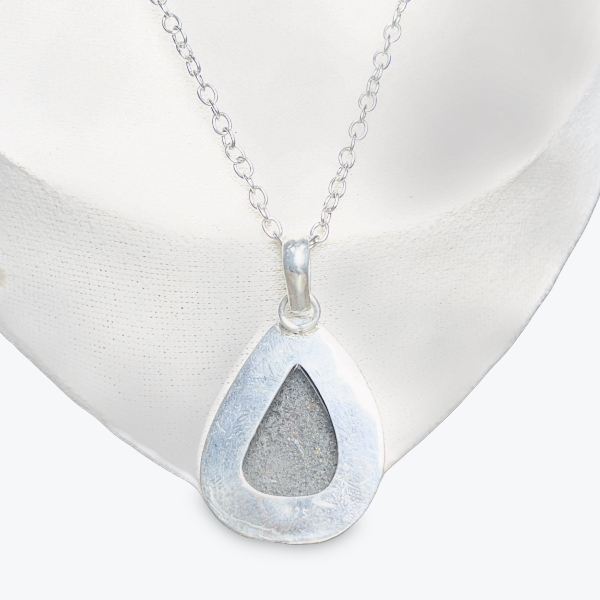 Pendentif Opale Noir en argent 925