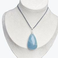 Pendentif Aigue-marine goutte