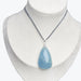Pendentif Aigue-marine goutte