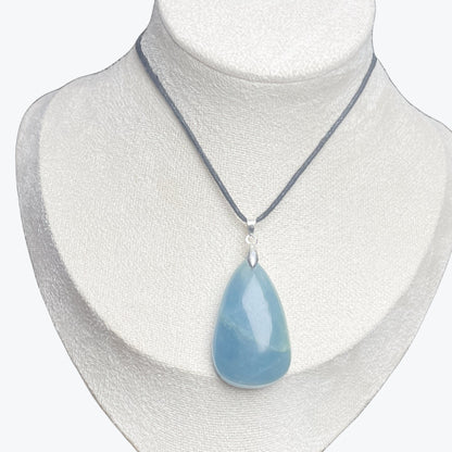 Pendentif Aigue-marine goutte