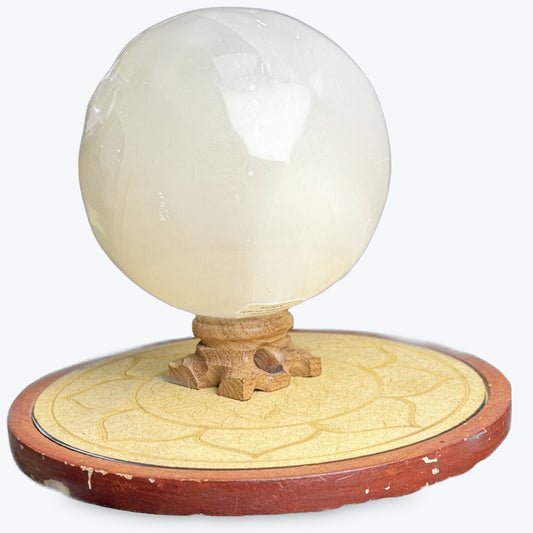 Sphere Selenite Grande | 1kg -9x9cm
