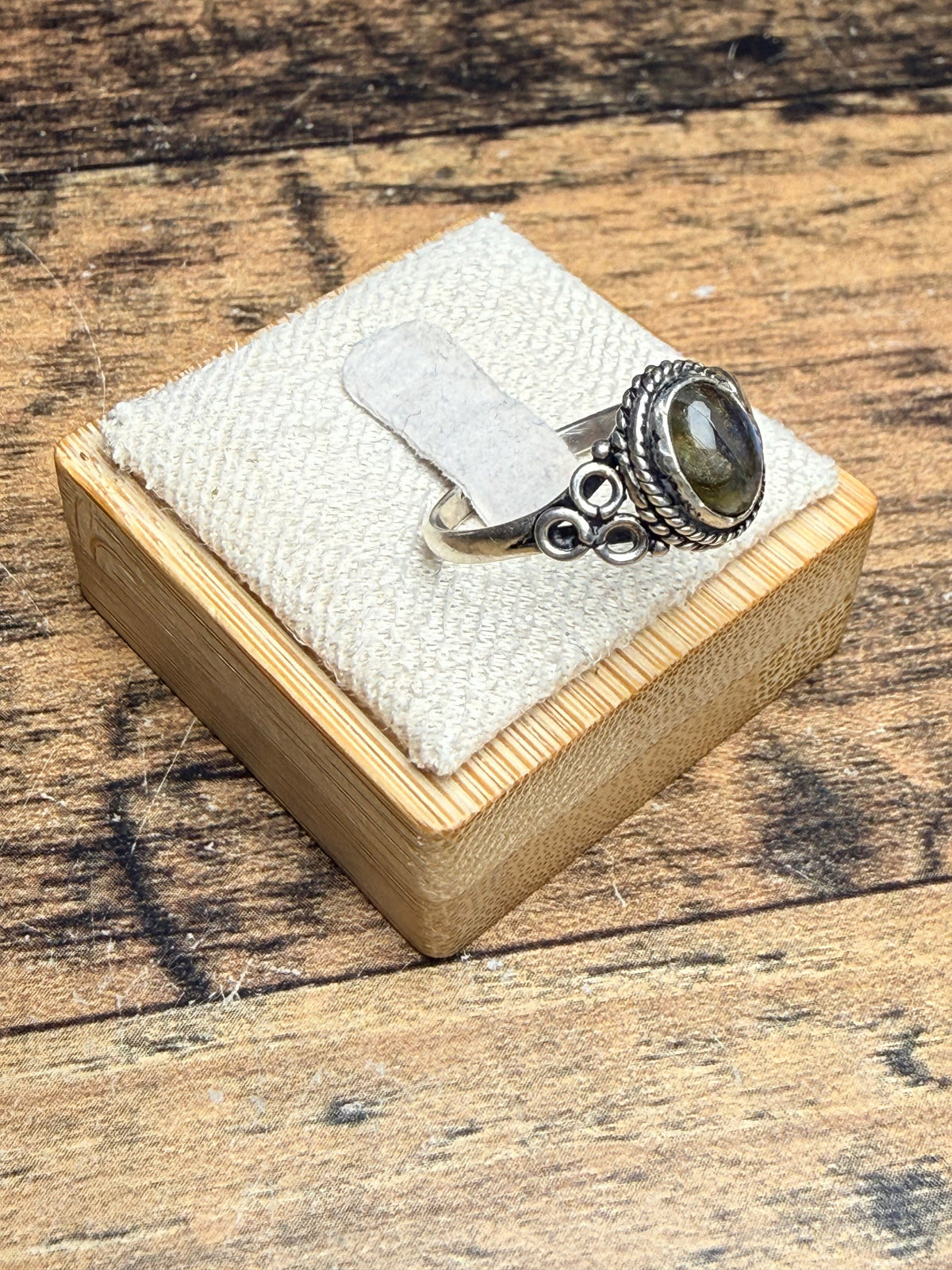 Bague Labradorite ovale
