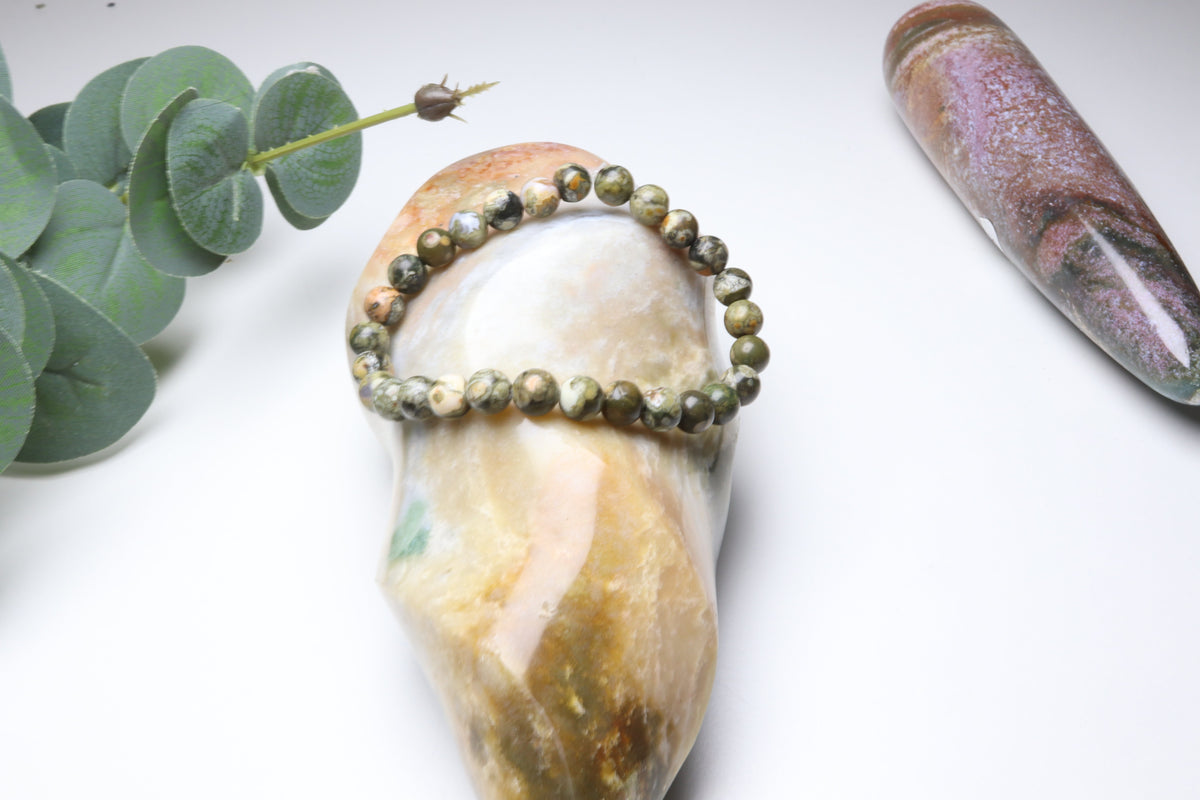 Bracelet Jaspe Océan
