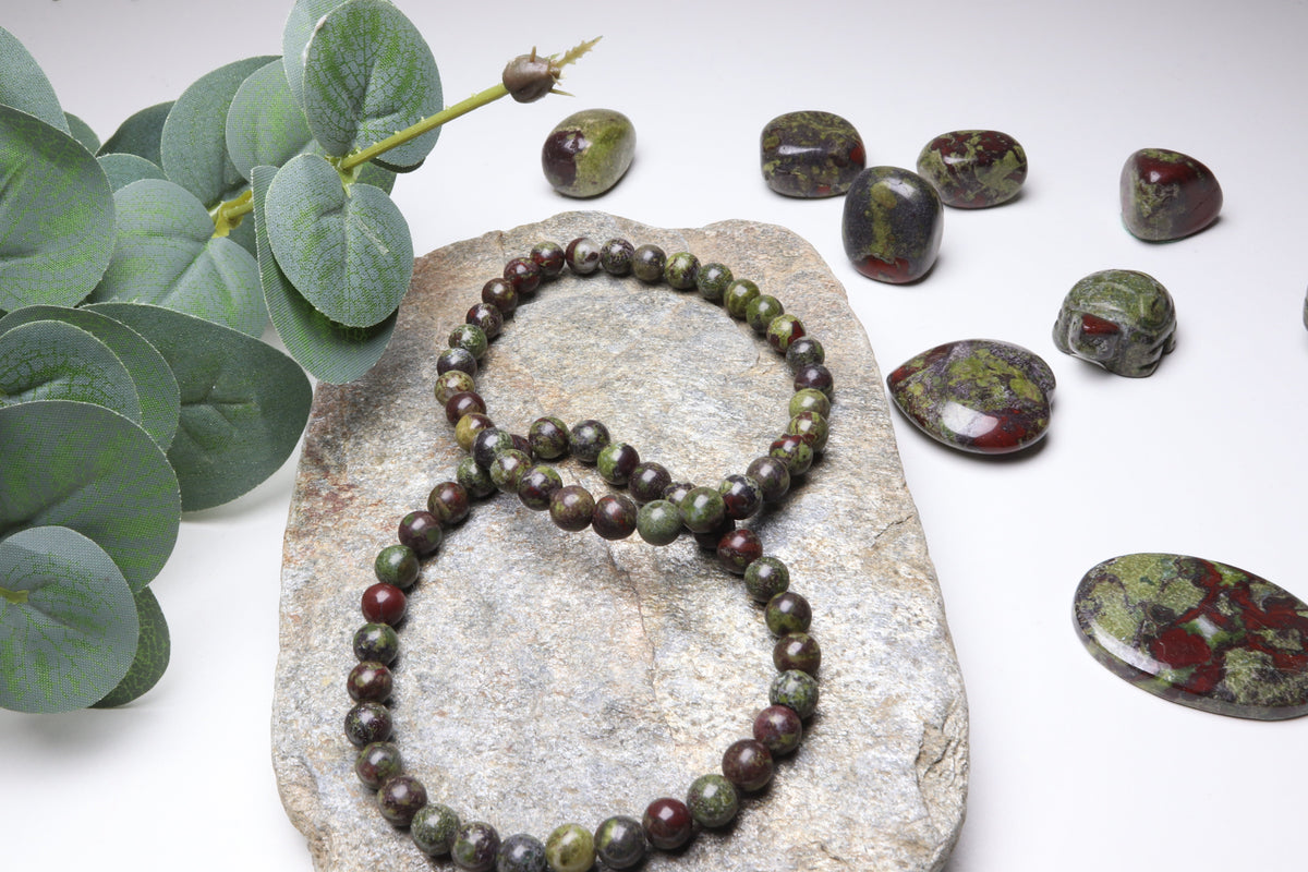 Bracelet Jaspe Sang de Dragon