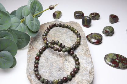Bracelet Jaspe Sang de Dragon