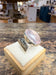 Bague Quartz rose en cabuchon