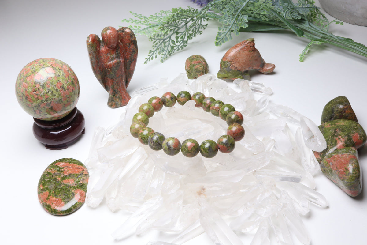 Bracelet Unakite