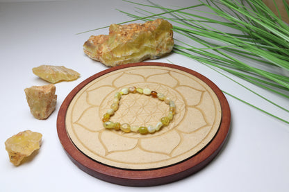 Bracelet Opale Jaune