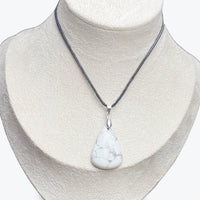 Pendentif Howlite  goutte