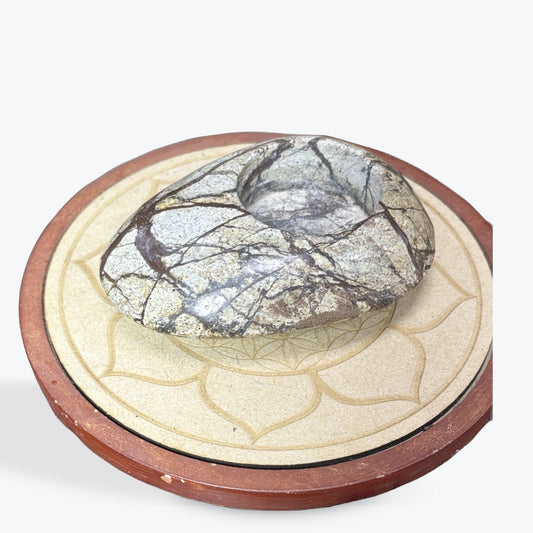 Bougeoirs en marbre