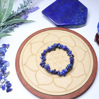 Bracelet Lapis Lazuli Baroque