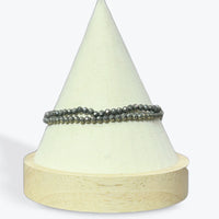 Bracelet Pyrite facetté - 2