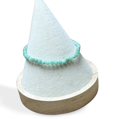 Bracelet Amazonite Facetté