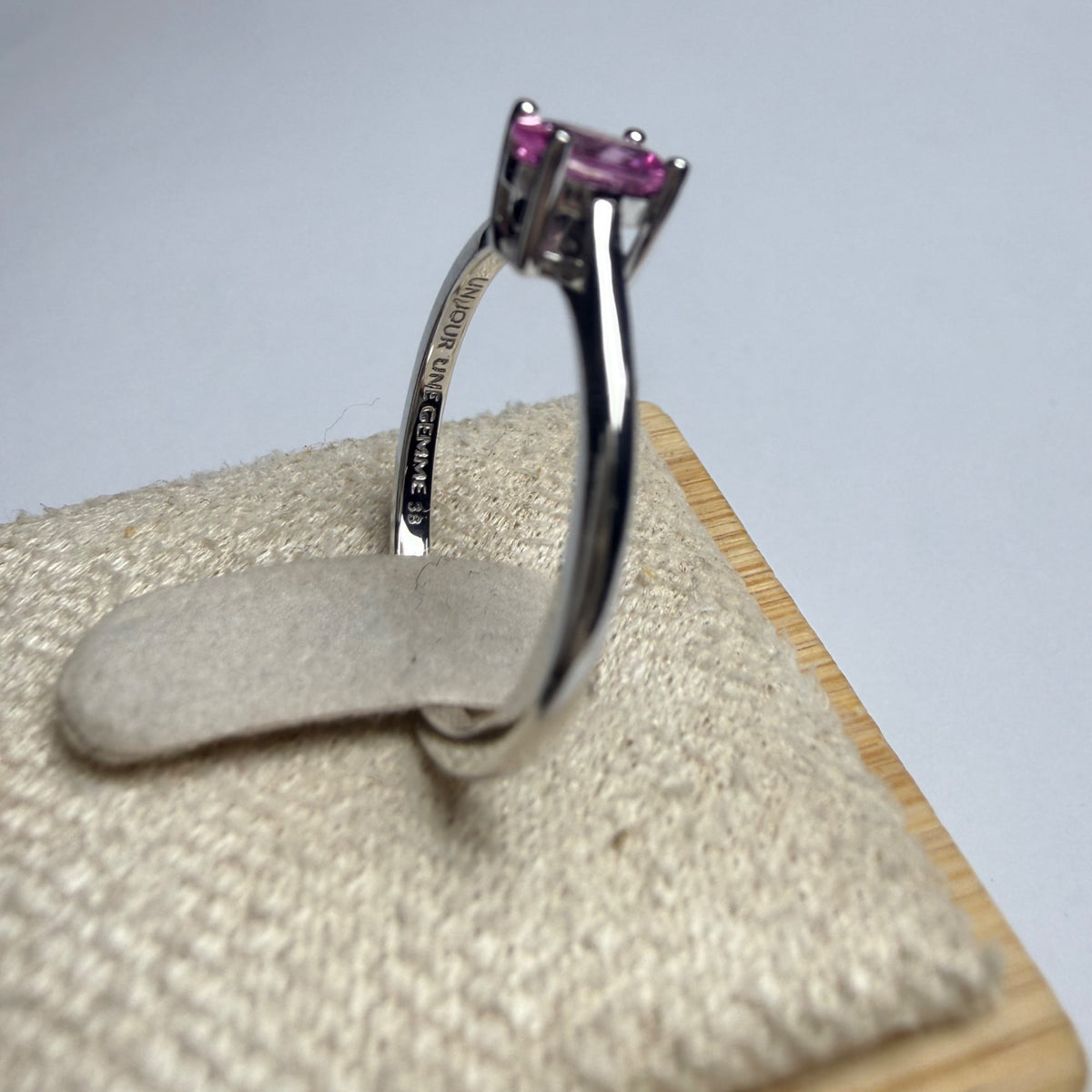 Bague en Saphir Naturel – Tailles 52 à 56 – Argent 925 – provenance Sri Lanka
