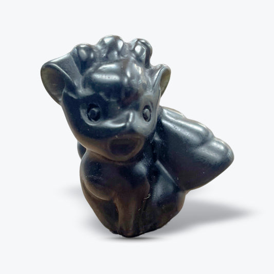 Figurine Goupix Pokémon en Onyx, Sodalite ou Calcite Naturelles - Pièce unique | 20gr - 4x3cm